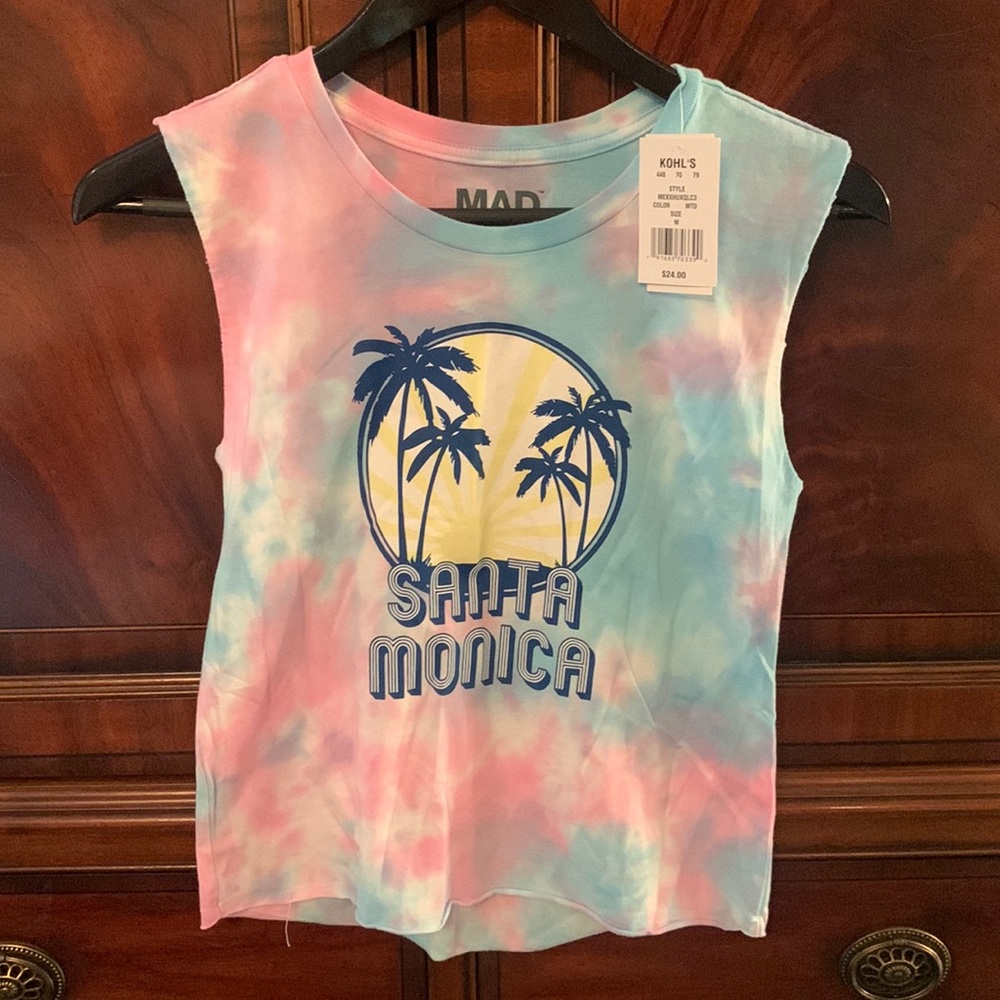 Tie dye tank top never worn